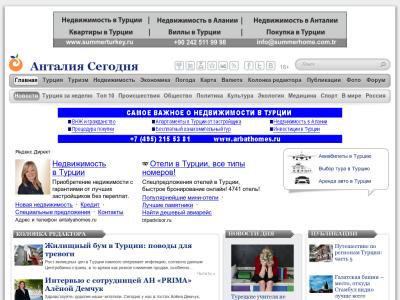Анталия Сегодня Анталия Сегодня