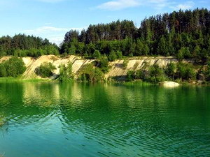 обводненный карьер в Гродно