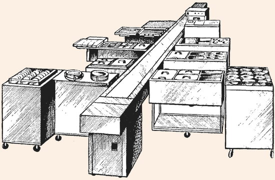 Конвейерная линия комплексных обедов МЛКО «Прогресс»