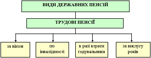 види державних пенсій