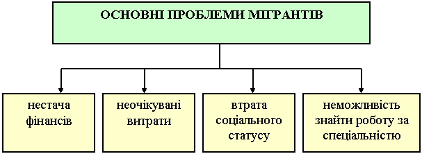 основні проблеми мігрантів