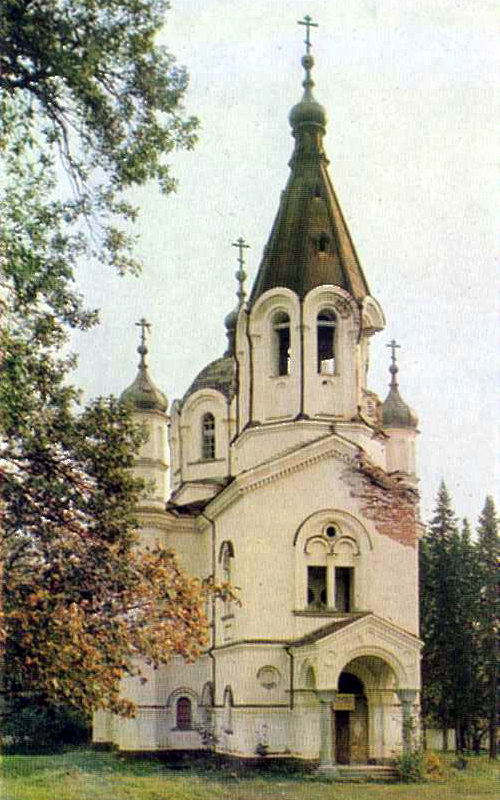 Скитский остров. Церковь Всех святых. 1849-1850 гг.